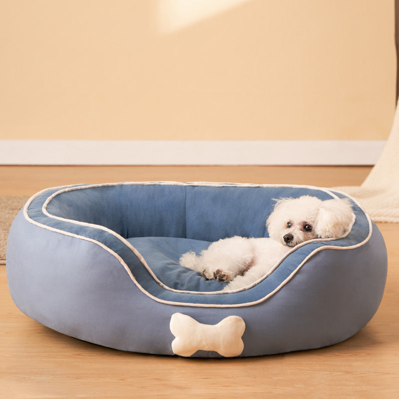 Winter Warm Dog Bed